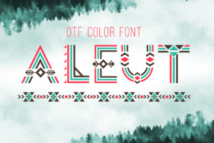 Aleut: A Decorative Font for Bold Branding and Visual Impact