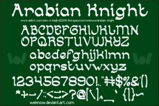 Arabian Knight: A Script Handwritten Font for Creative Crafters