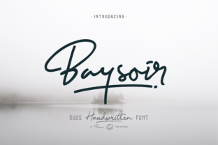 Baysoir: A Versatile Script Handwritten Font for Designers