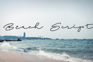 Beach Script: A Font That Brings Joy and Professionalism to Your Brand