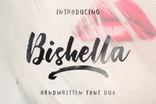 Bishella: A Script Handwritten Font for Creative Crafters and Product Designers