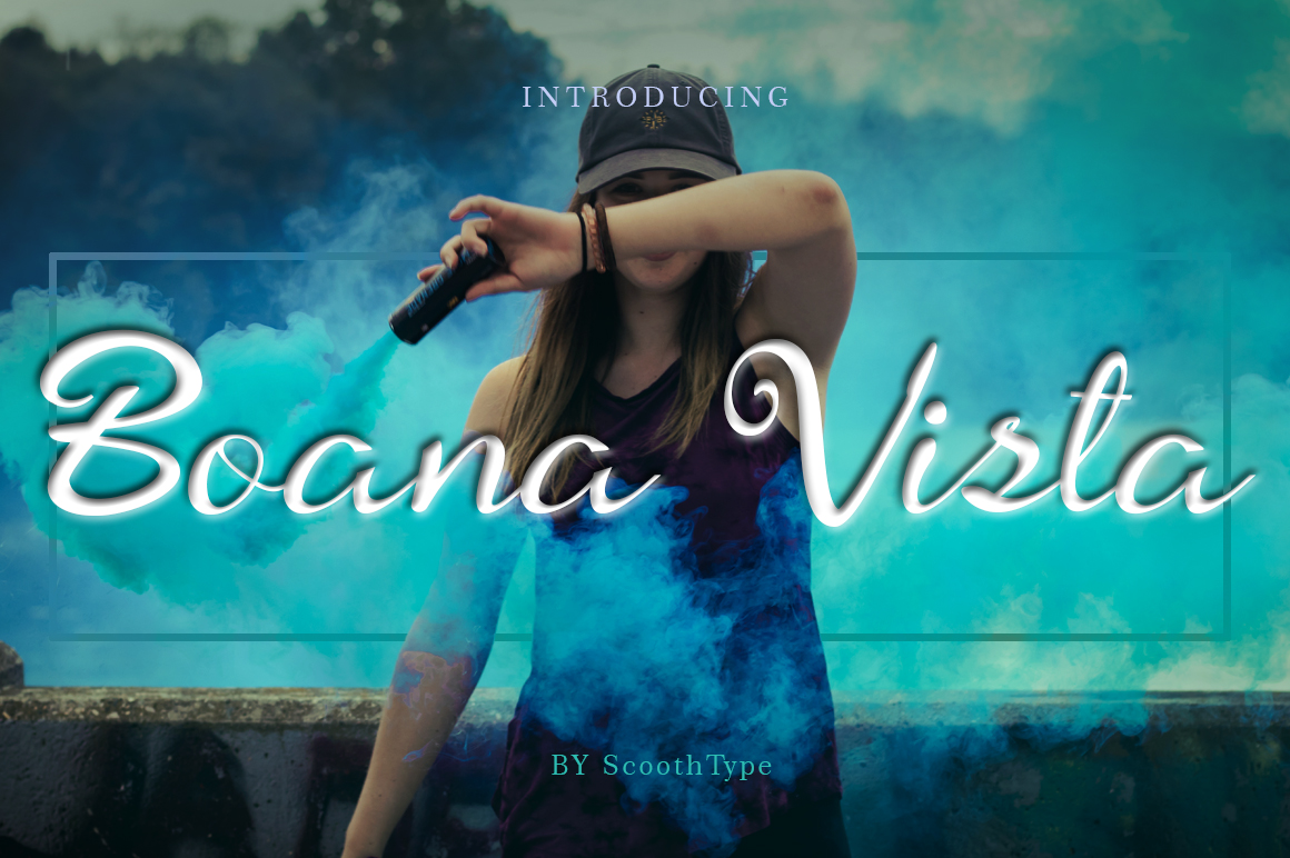 Boana Vista: A Script Font for Elegant Editorial Design