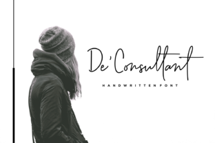 De Consultant: A Script Font for Editorial Elegance