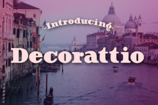 Decorattio: A Serif Font for Editorial Excellence