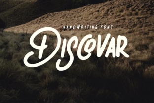 Discovar: A Clean, Monoline Handwritten Font for Branding and Design