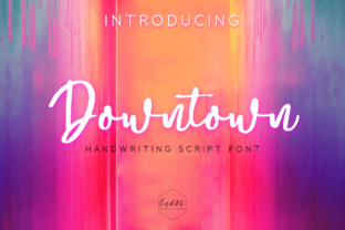 Downtown: A Script Handwritten Font for Creative Web Design