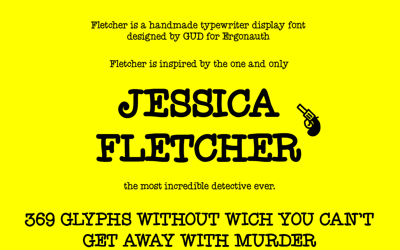 Fletcher: A Criminously Stylish Script Handwritten Font