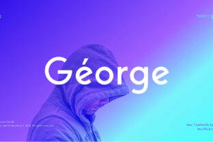 George: A Sans Serif Font for Modern Editorial Design