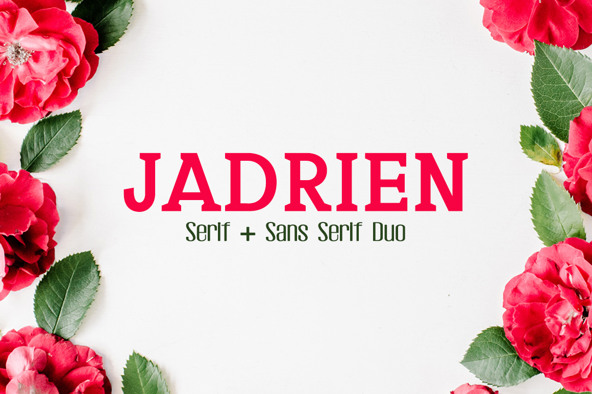 Jadrien: A Serif Font That Leaves an Impression