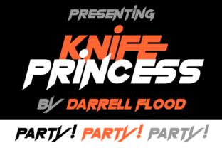 Knife Princess: A Bold Sans Serif Font for Dynamic Editorial Design