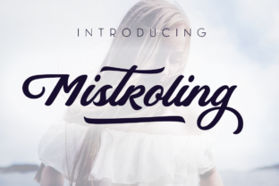 Mistroling: A Script Handwritten Font for Web Design and Brand Identity