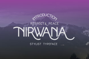 Nirwana: A Sans Serif Font for Modern Editorial Design
