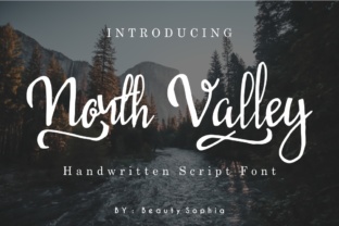 North Valley: A Script Handwritten Font for Digital Branding