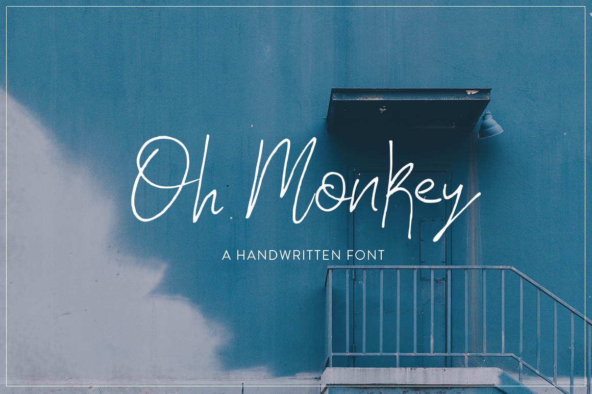 Oh Monkey: The Script Font That Elevates Your Brand’s Visual Story