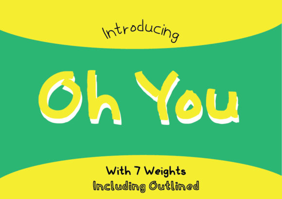 Oh You Family: A Script Handwritten Font for Authentic Branding