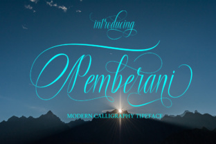 Pemberani: A Script Handwritten Font That Elevates Your Brand