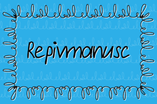Repivmanusc: A Font for Warmth and Personality in Editorial Design