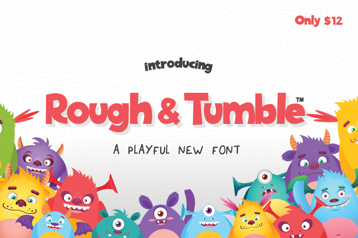 Rough Tumble: A Font That Brings Joy to Editorial Design