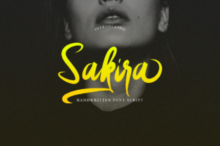 Sakira Script: A Beautiful Font for Handmade Creators