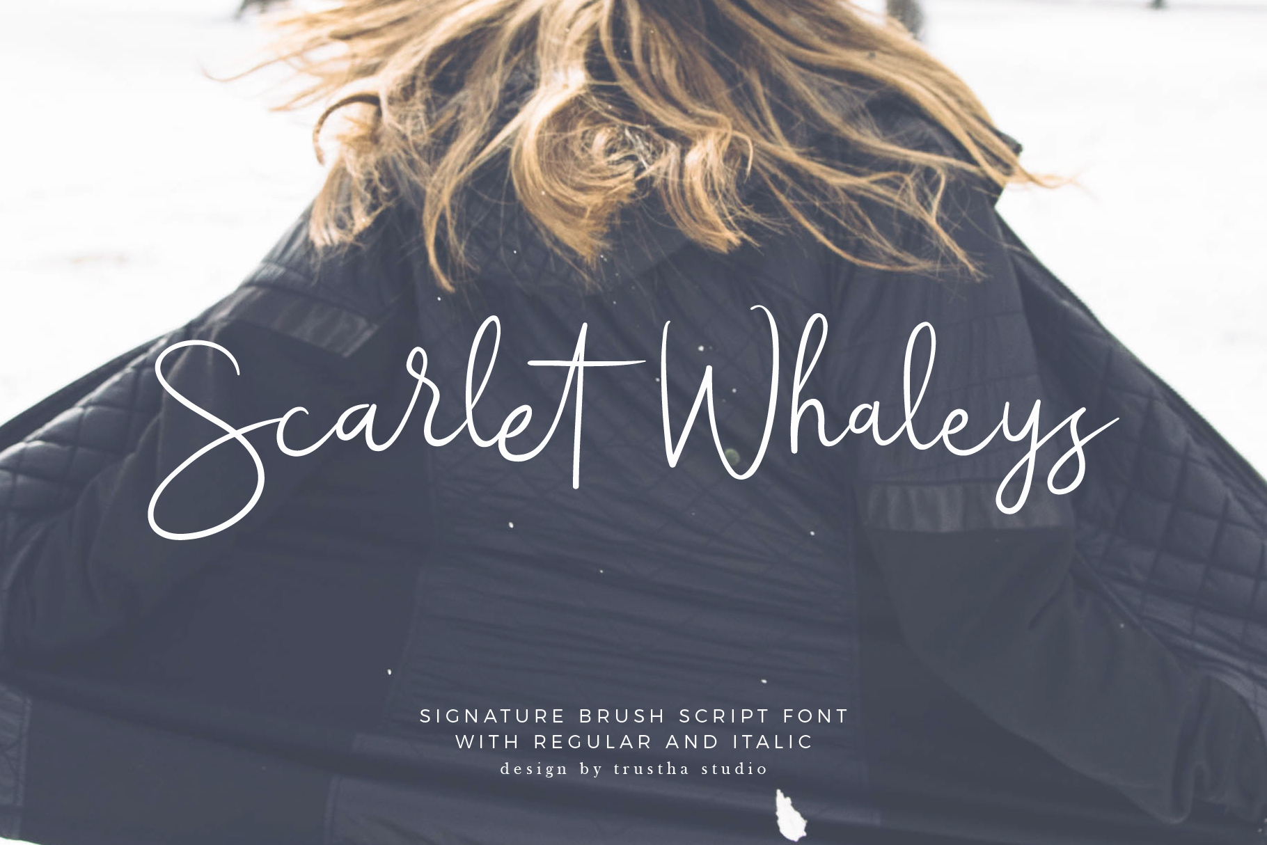 Scarlet Whaleys: A Font for Editorial Elegance and Visual Storytelling