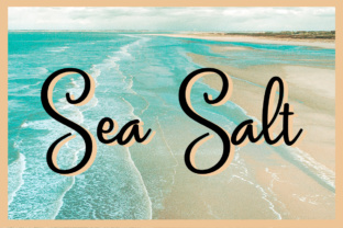 Sea Salt: A Script Font for Modern Web Design