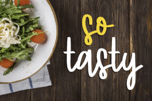 So Tasty: A Script Font for Beautiful, Readable Craft Projects