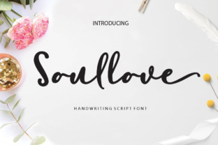 Soullove: A Script Handwritten Font for Creative and Elegant Design