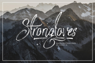 Strongloves: A Script Font for Editorial Elegance and Visual Storytelling