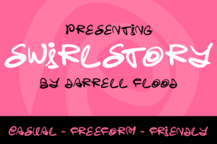 Swirlstory: A Script Font for Dynamic Digital Branding
